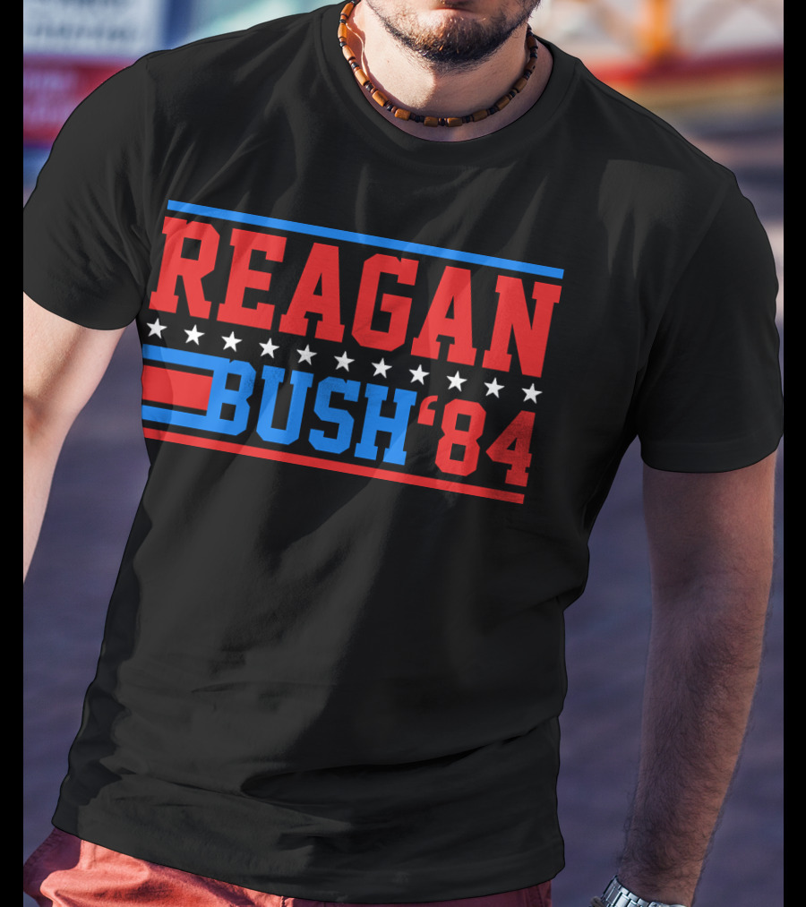Reagan Bush '84 T-Shirt