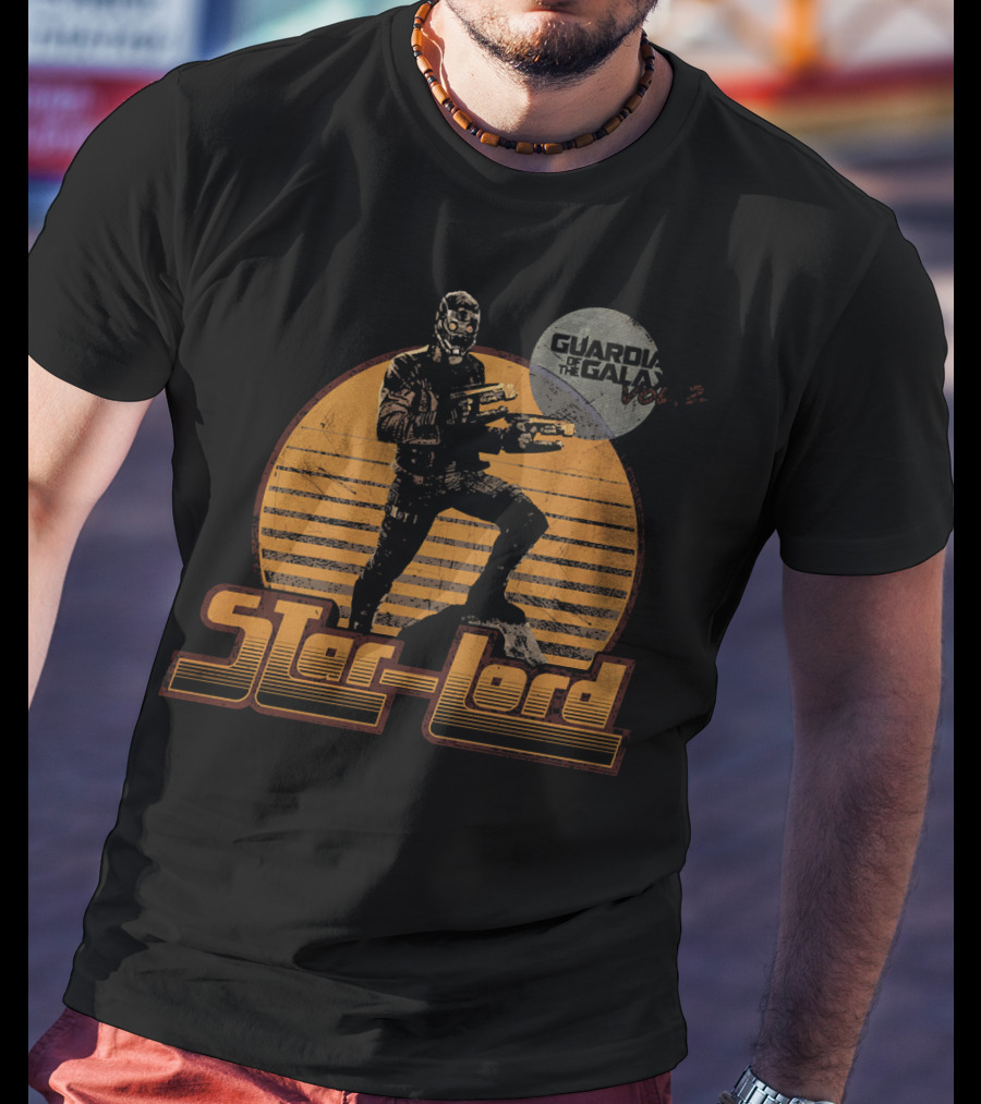 Guardians Of The Galaxy Vol. 2 70s Star-Lord T-Shirt