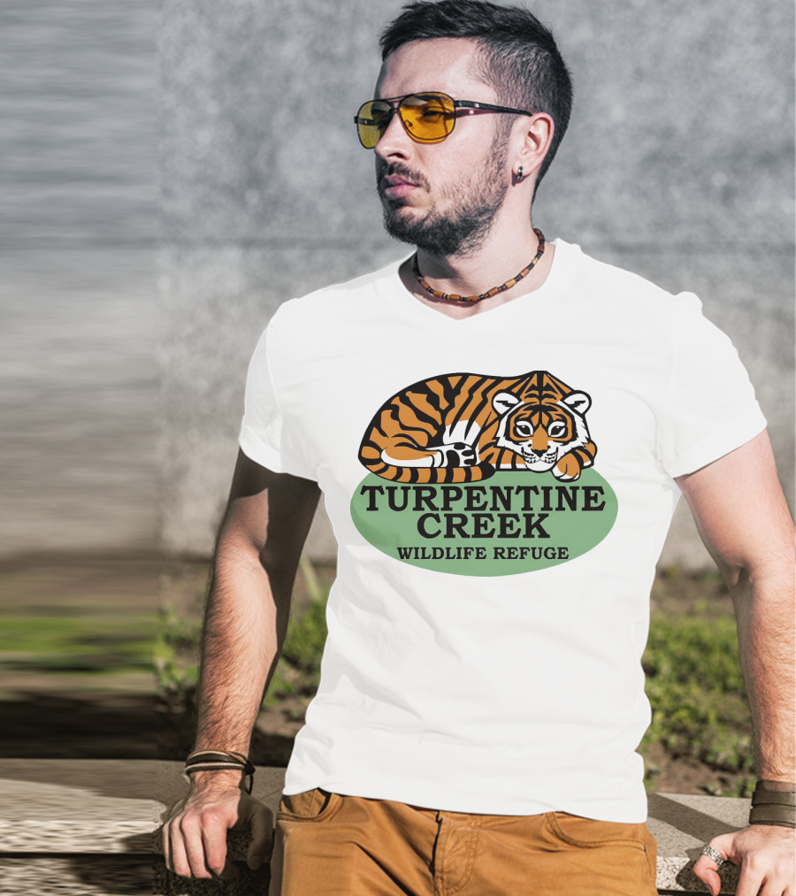 Tiger Turpentine Creek Wildlife Refuge T-Shirt