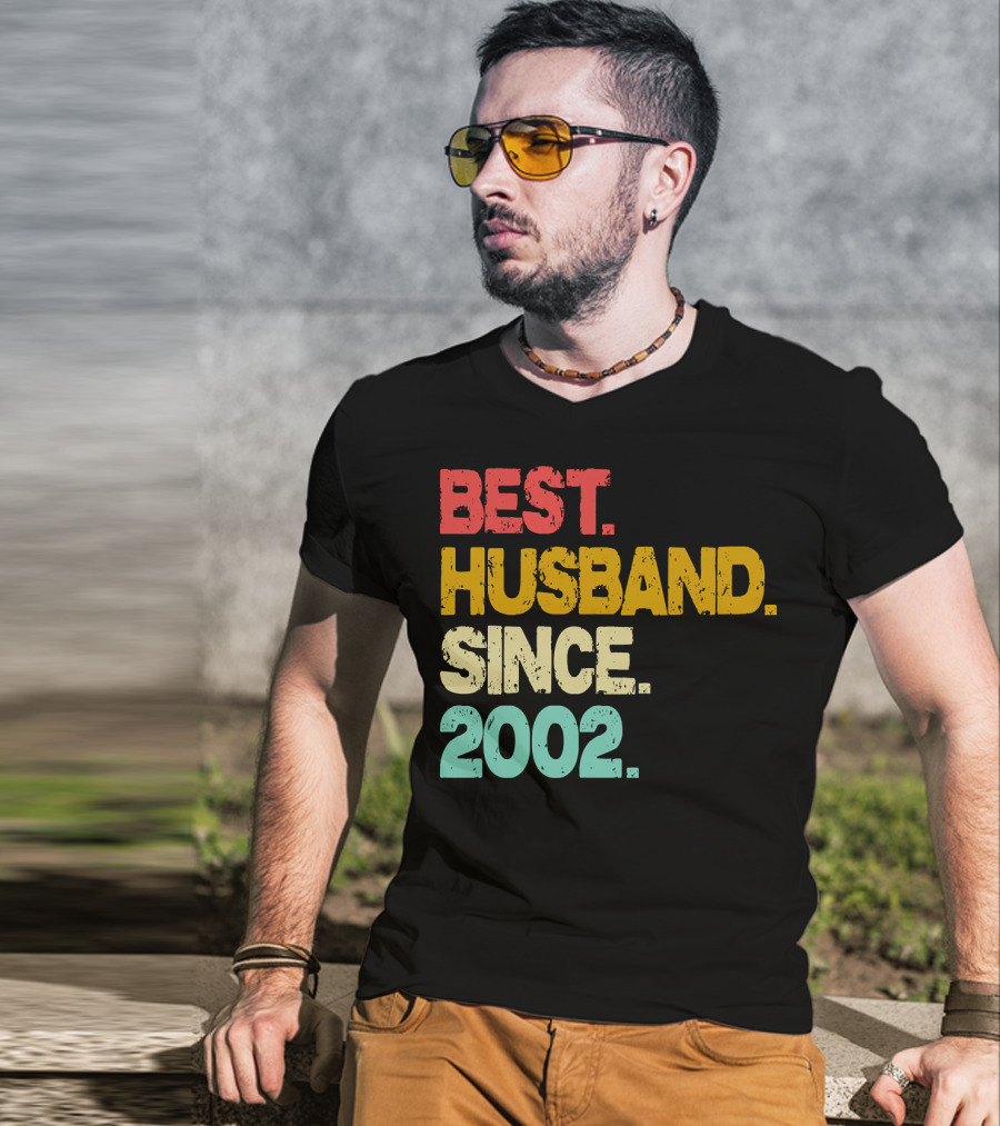 Best Husband Since 2002 T-Shirt