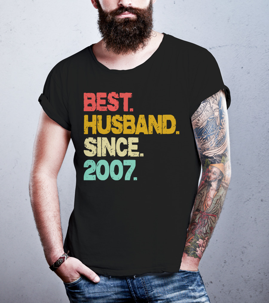 Best Husband Since 2007 T-Shirt