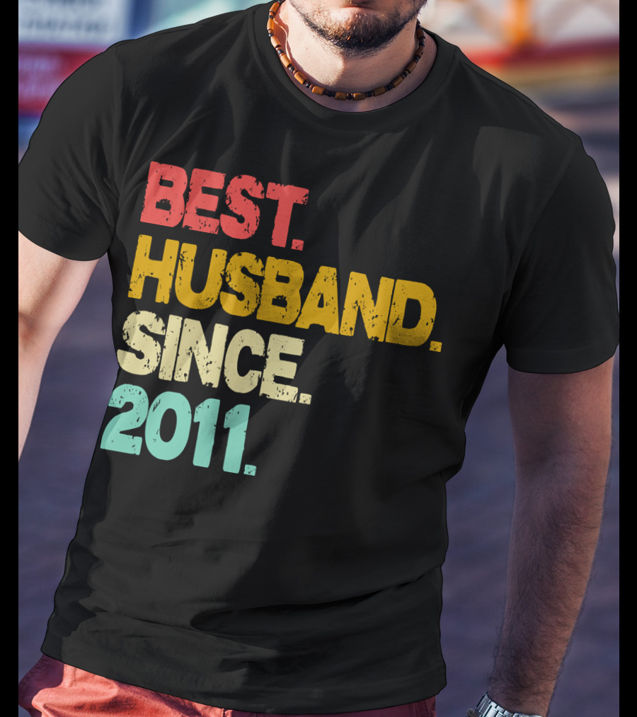 Best Husband Since 2011 T-Shirt