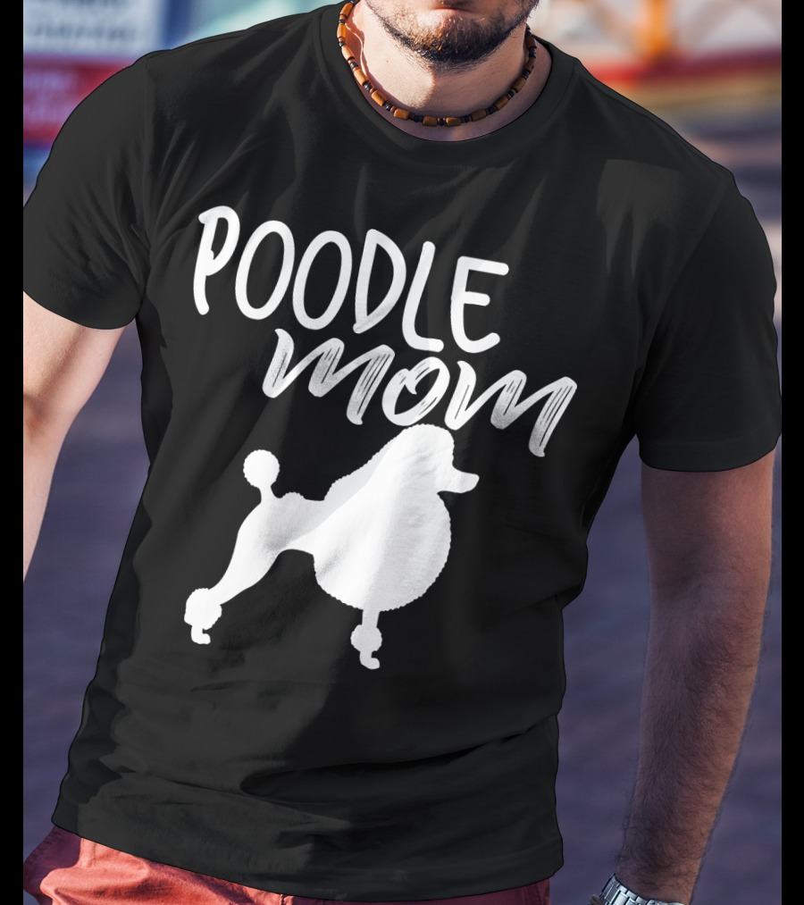 Poodle Mom Silhouette 197 T-Shirt