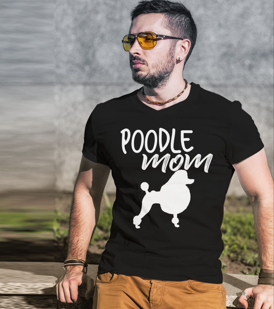 Poodle Mom Silhouette 197 T-Shirt