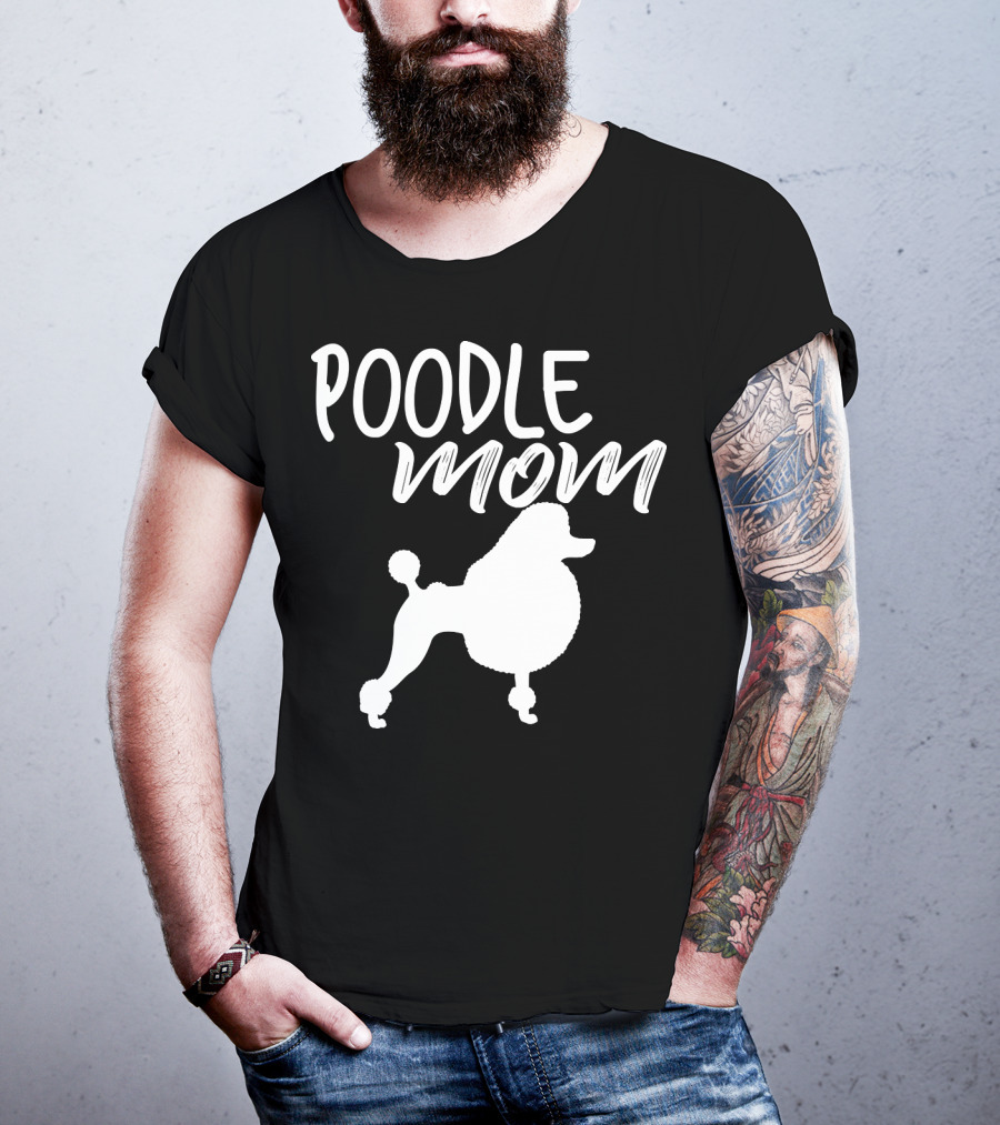 Poodle Mom Silhouette 197 T-Shirt