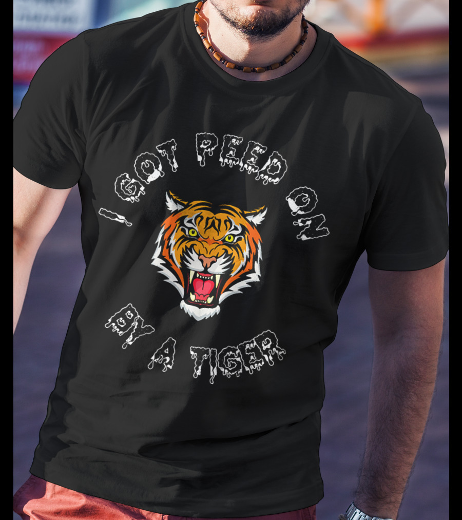 Tiger King Joe Exotic I Got Peed On By A Tiger Carole Baskin 184 T-Shirt