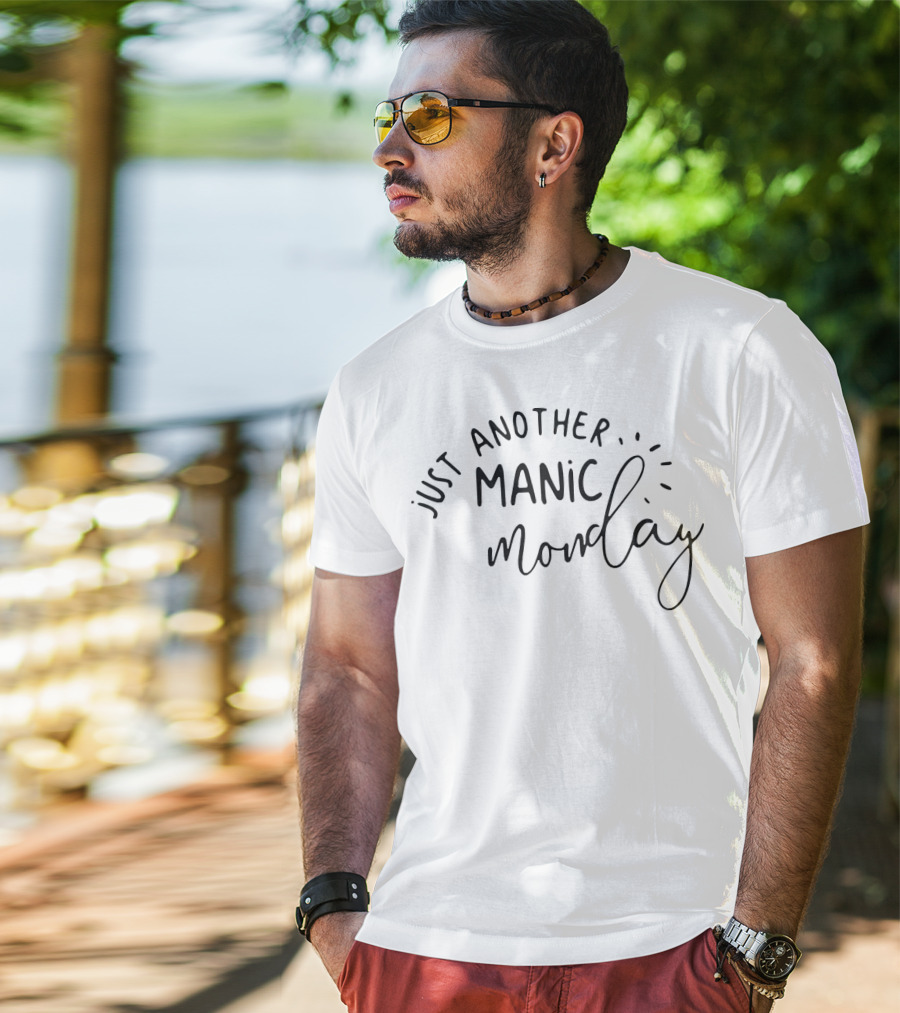Just Another Manic Monday Relaxed Retro Vibe T-Shirt