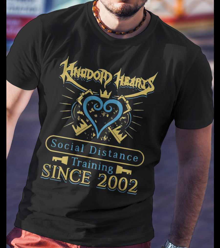 Kingdom Hearts Social Distance Training Since 2002 T-Shirt