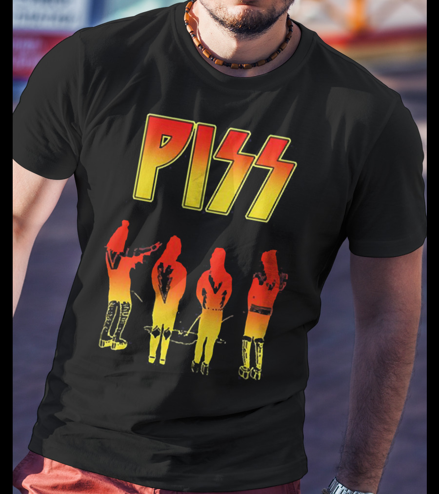 Piss Band Parody Silhouette Boys T-Shirt