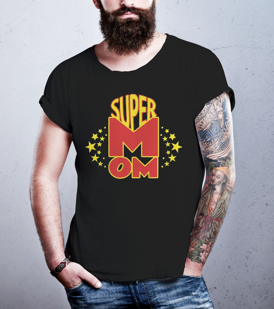 Super Mom Stars Heroic T-Shirt