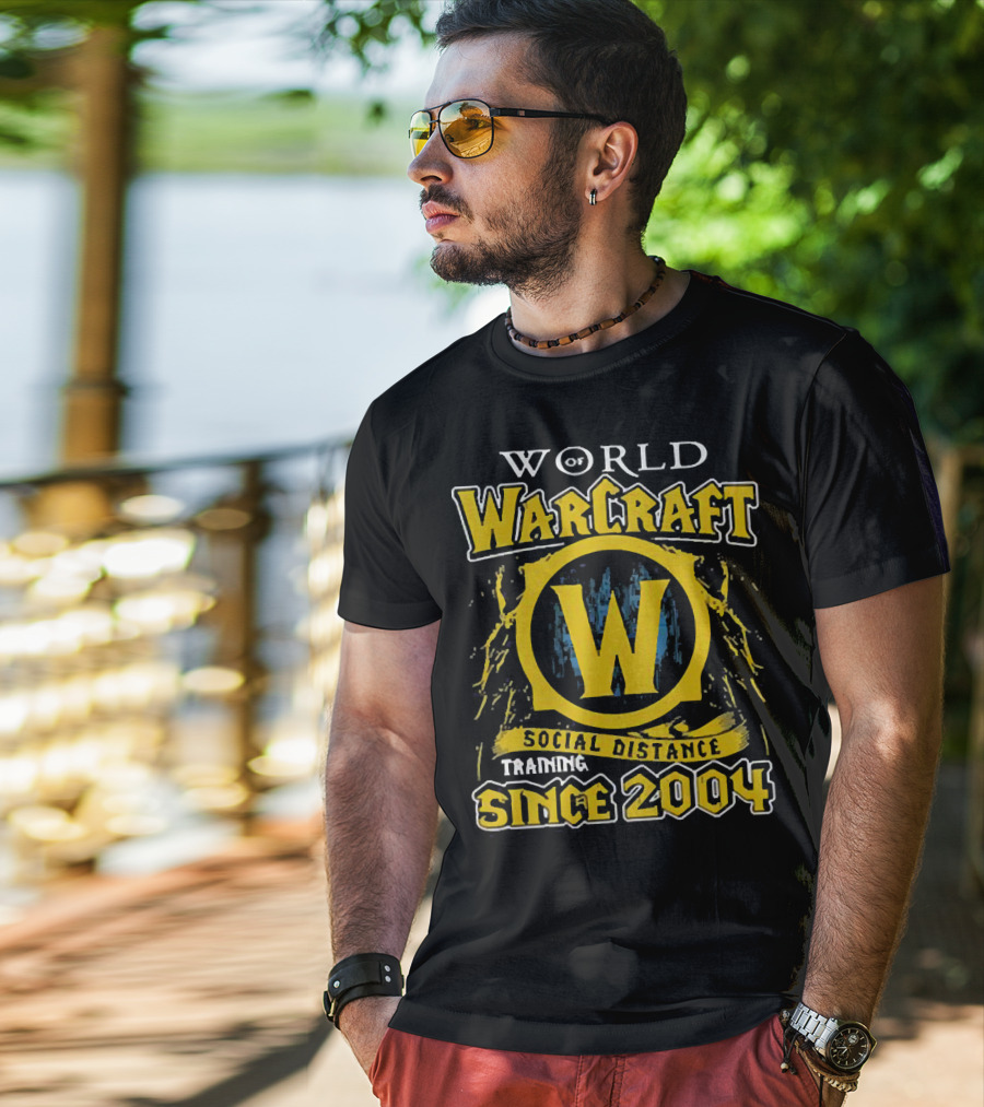 World Of Warcraft Training Social Distance Since 2004 T-Shirt