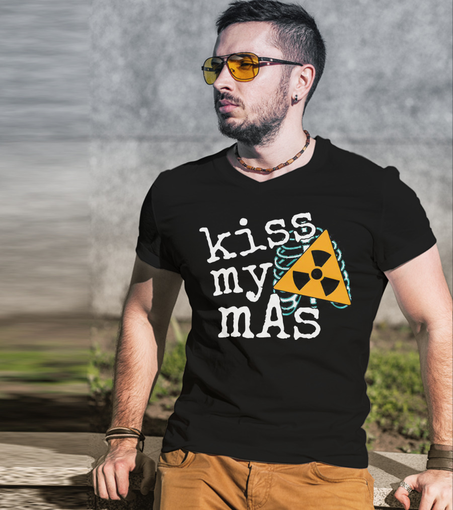 Kiss My MAs Radiology Skeleton Radiation T-Shirt