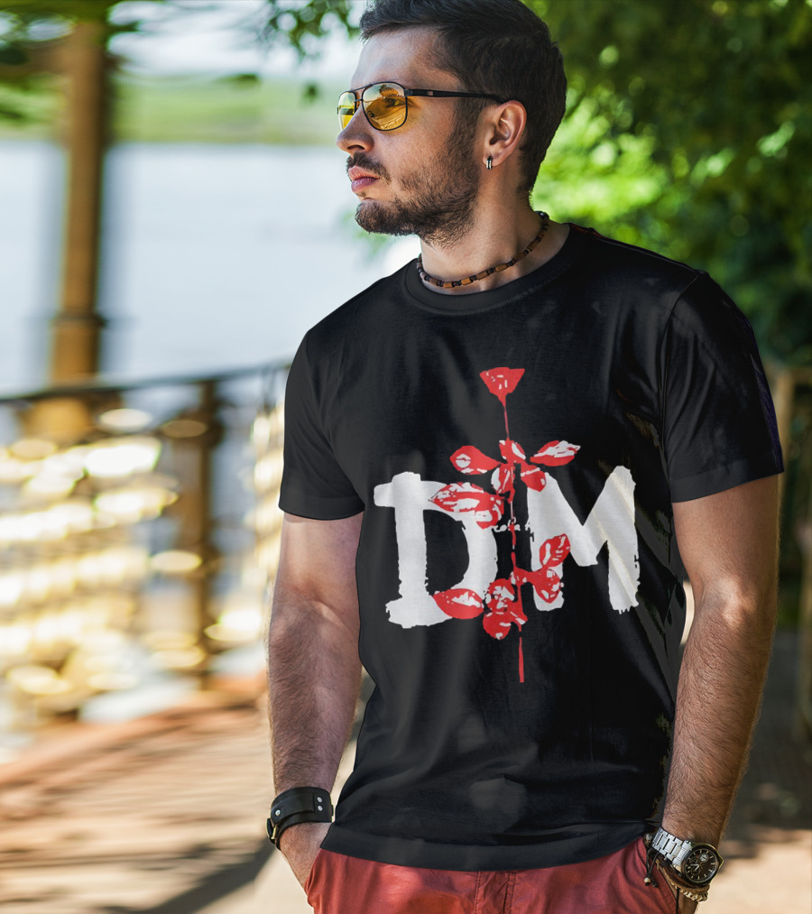 Depeche Mode Red Rose DM T-Shirt