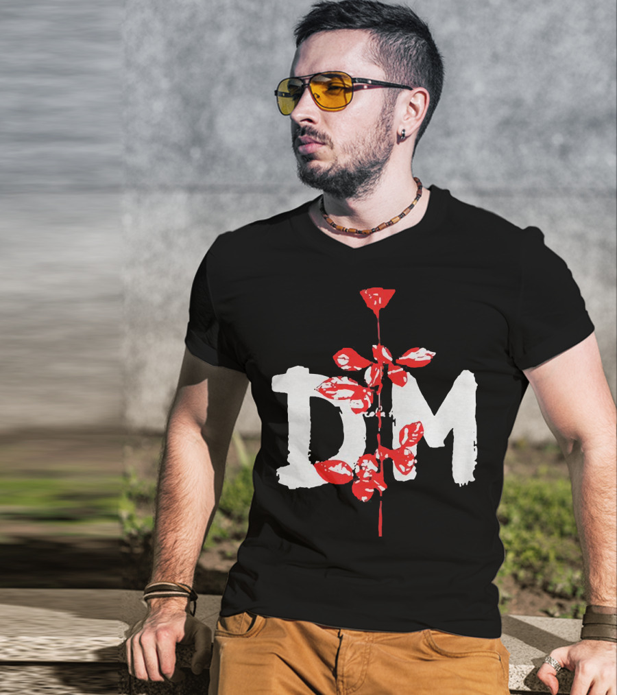 Depeche Mode Red Rose DM T-Shirt
