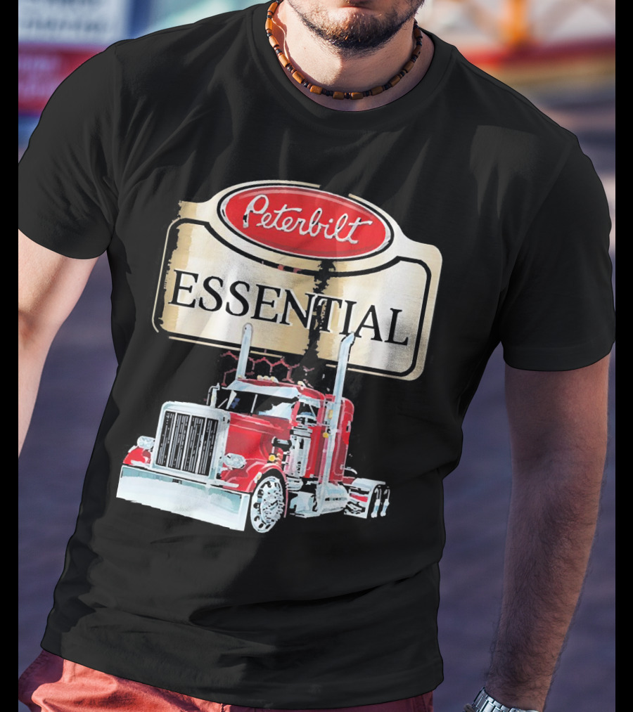 Peterbilt Essential Red Truck T-Shirt