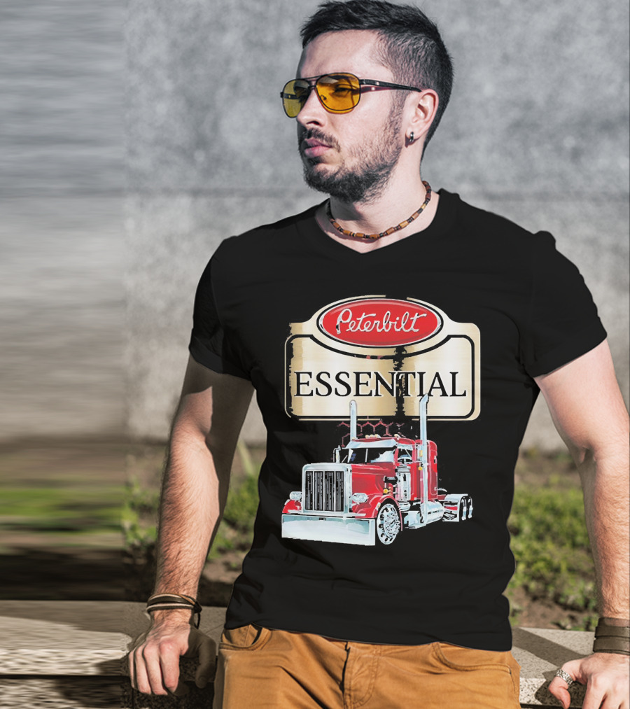 Peterbilt Essential Red Truck T-Shirt