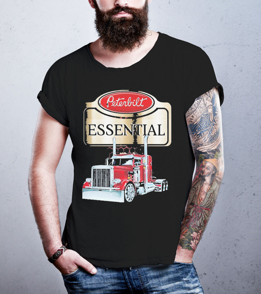 Peterbilt Essential Red Truck T-Shirt