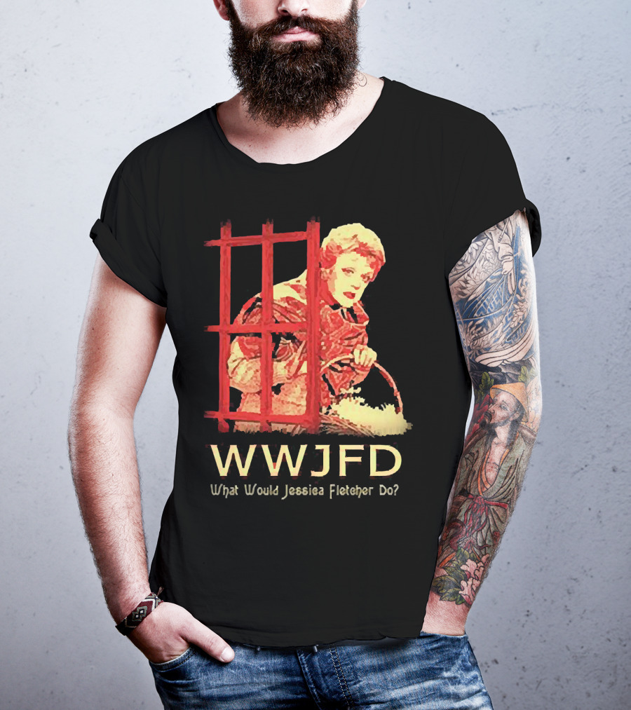 WWJFD What Would Jessica Fletcher Do T-Shirt