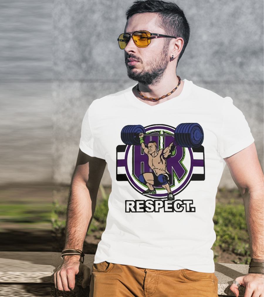 John Cena Cenation HR Respect Weightlifting Champion T-Shirt