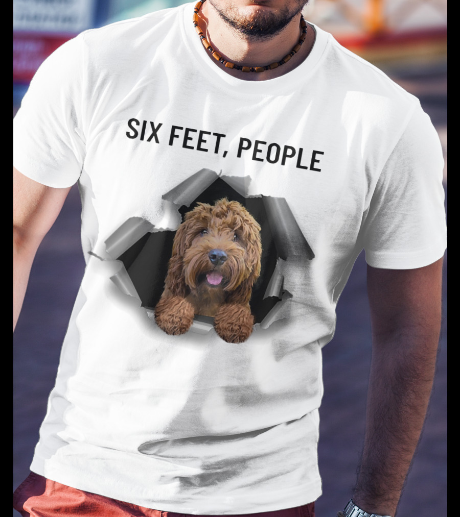 Six Feet People Cockapoo Torn Ripper T-Shirt