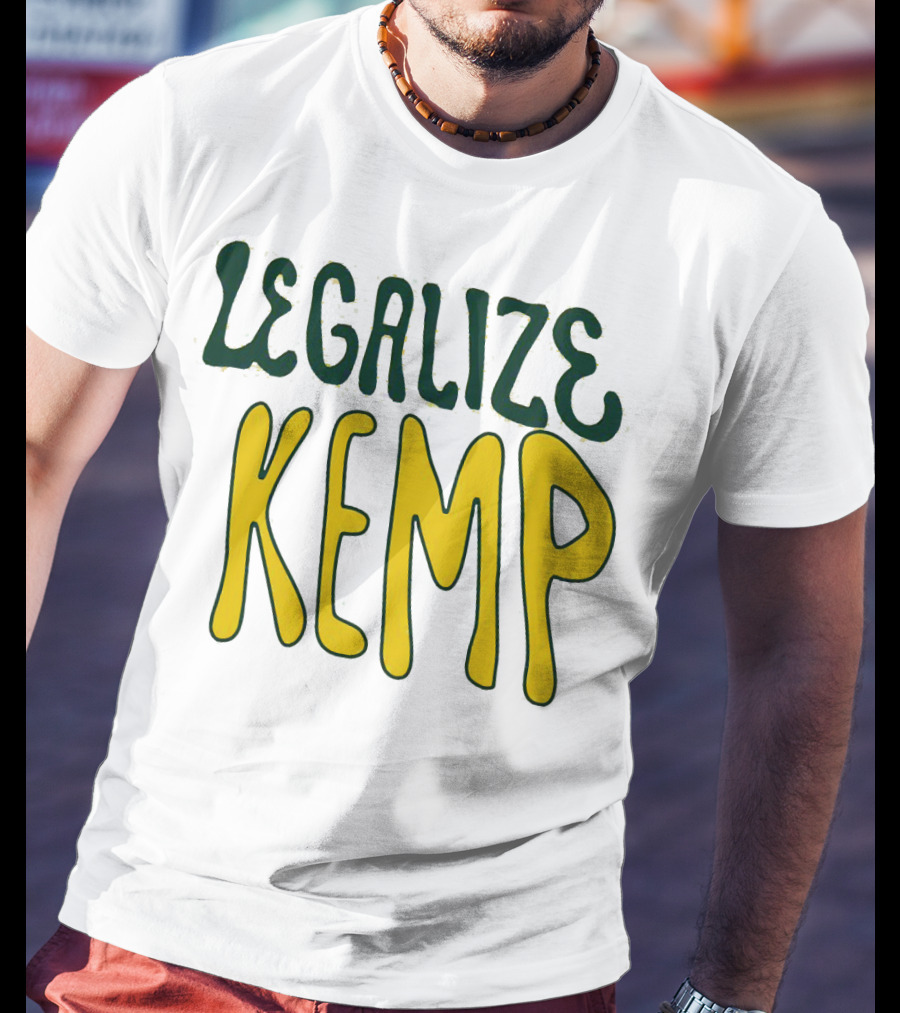 Legalize Kemp NBA Basketball Inspired T-Shirt