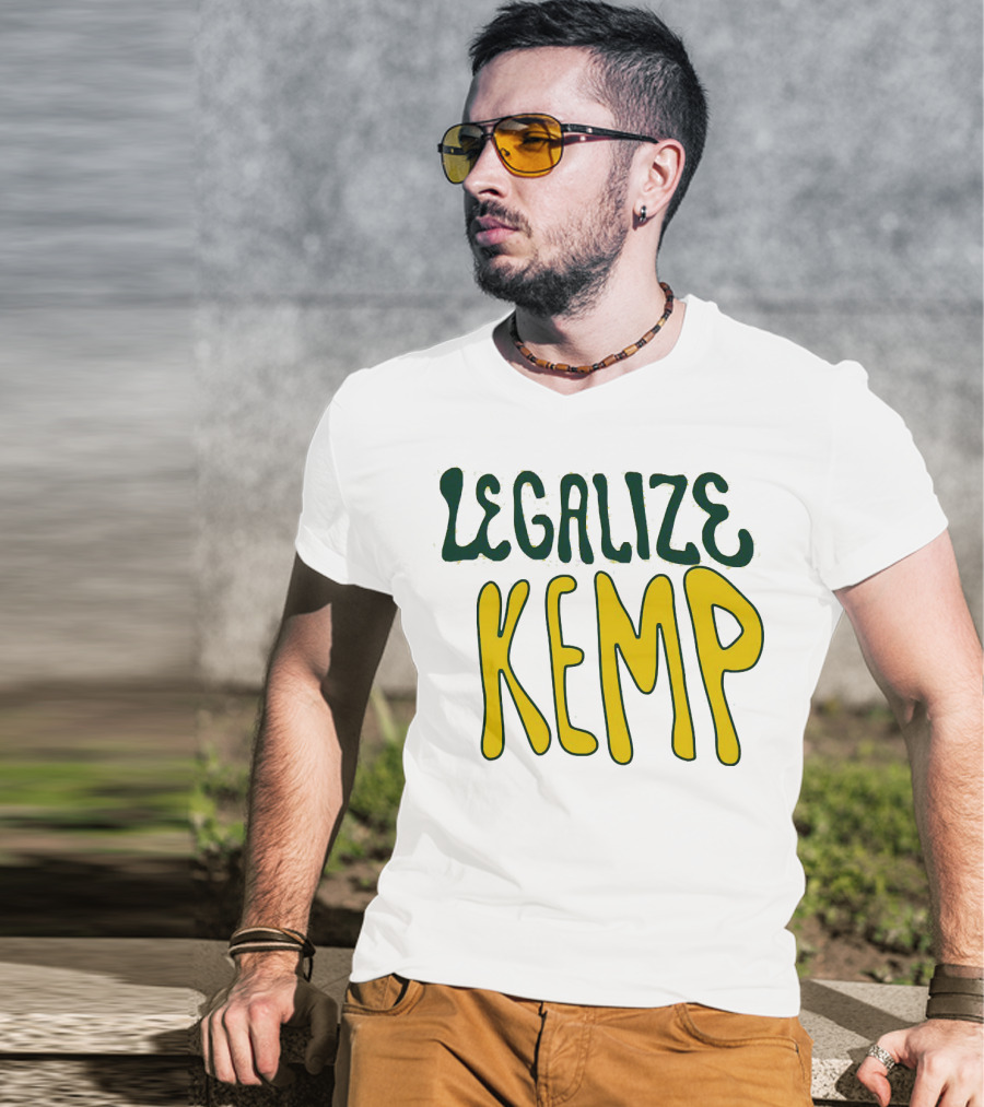 Legalize Kemp NBA Basketball Inspired T-Shirt