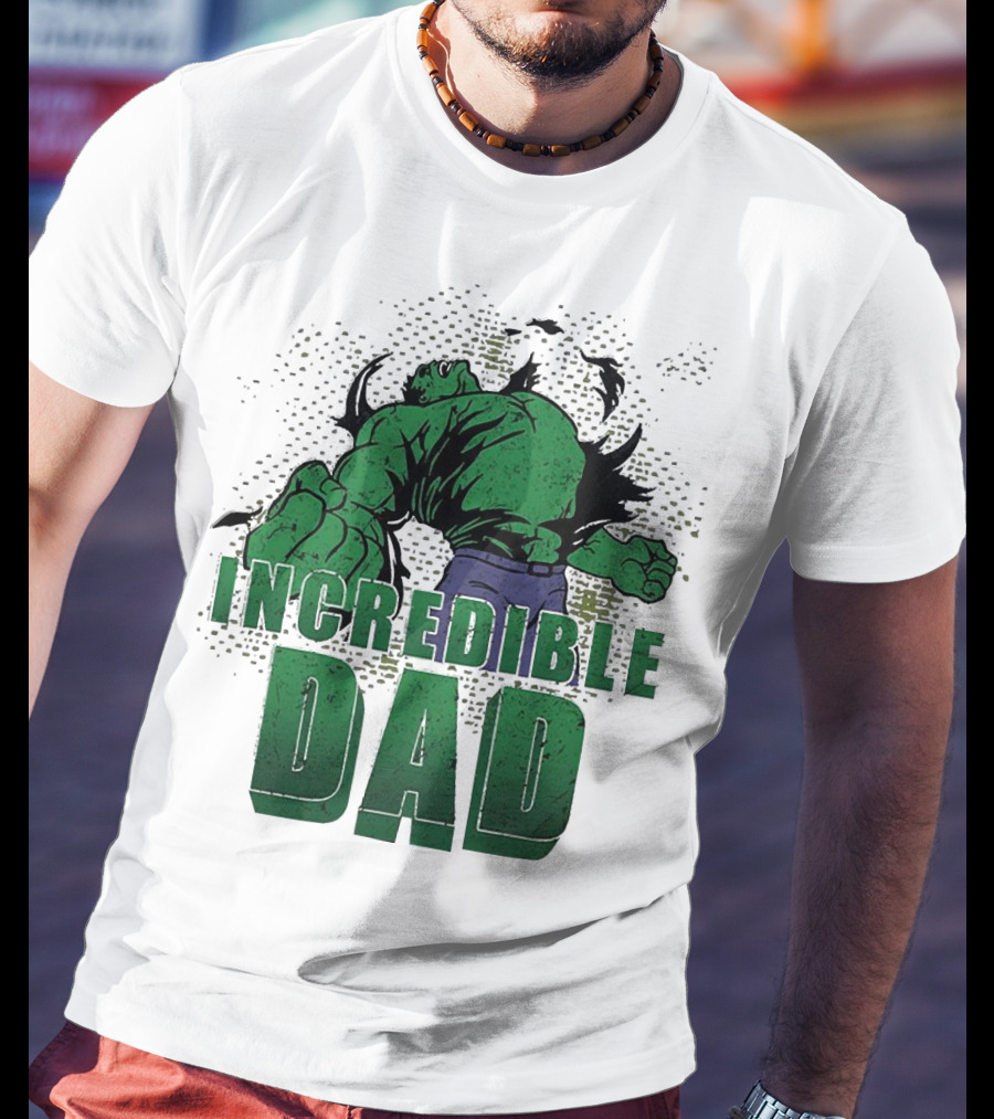 Marvel Hulk Father's Day Incredible Dad Hero T-Shirt