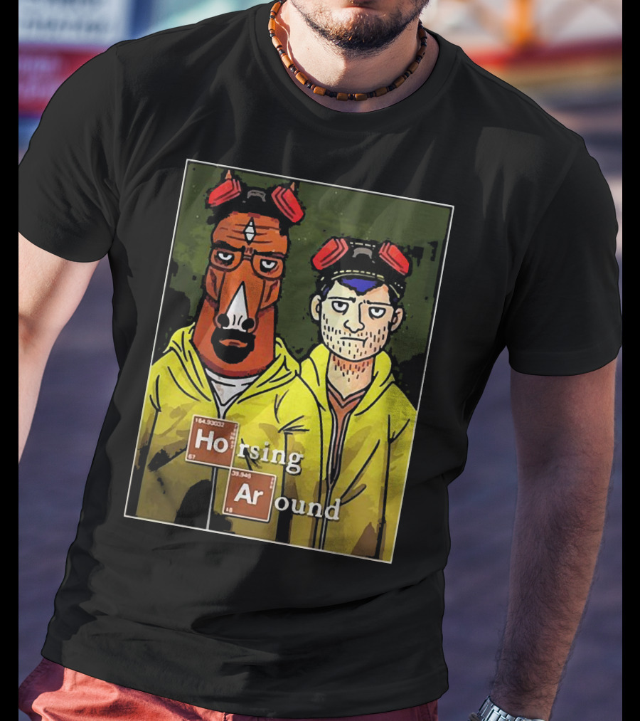 Breaking Bad Horsing Around Funny Chemistry Elements T-Shirt