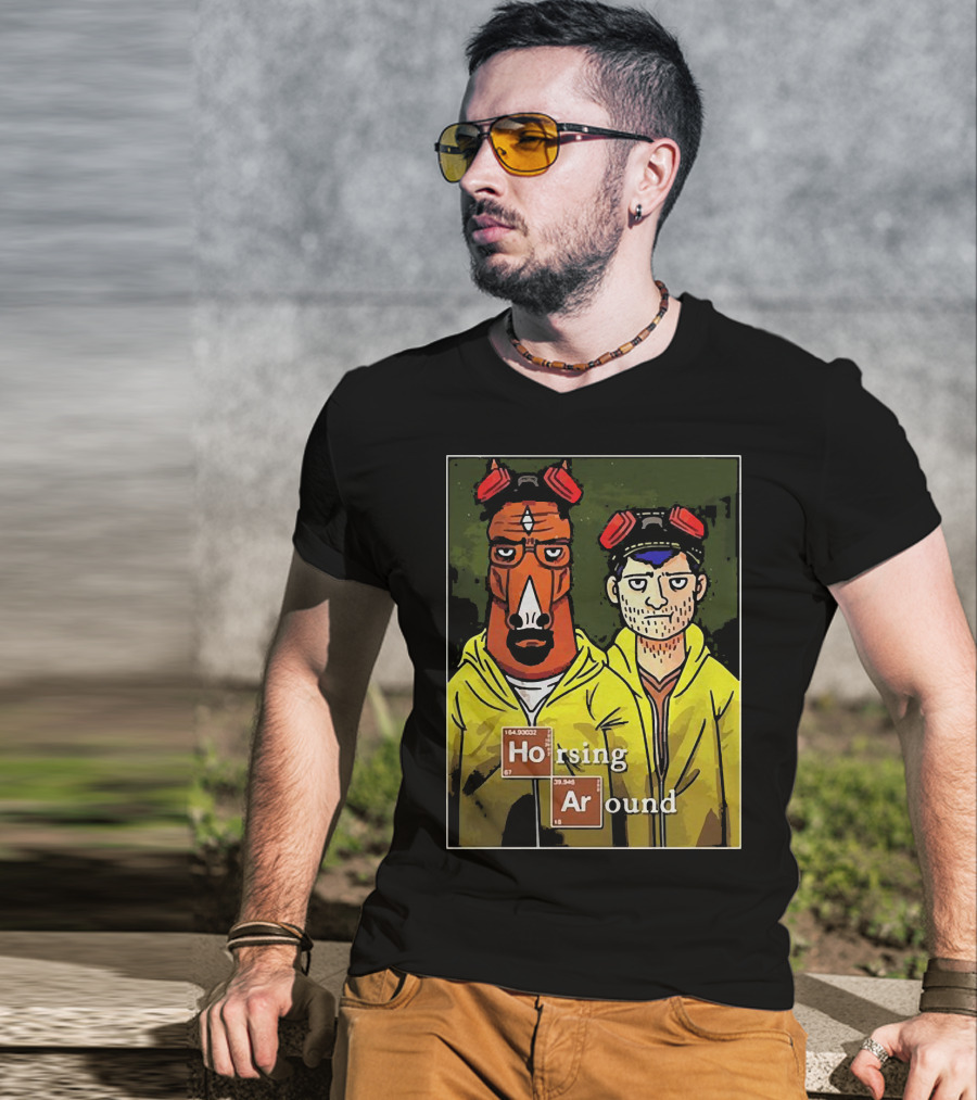Breaking Bad Horsing Around Funny Chemistry Elements T-Shirt