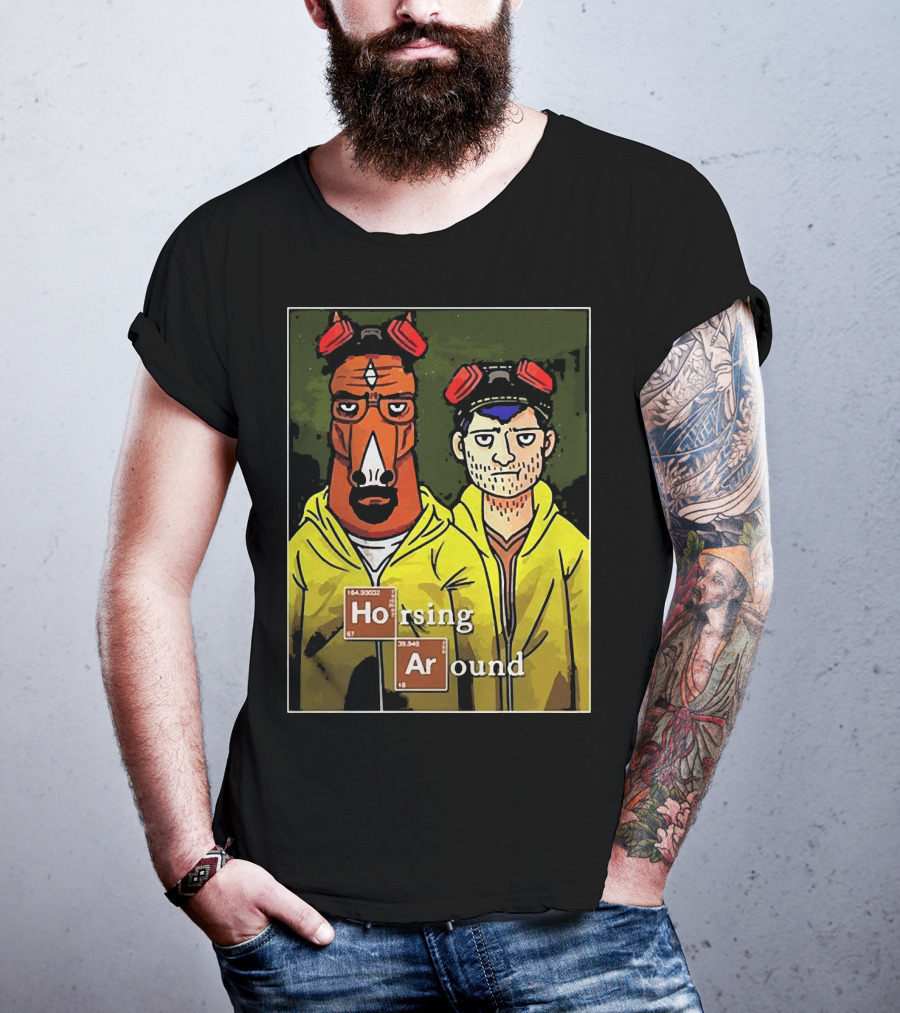 Breaking Bad Horsing Around Funny Chemistry Elements T-Shirt