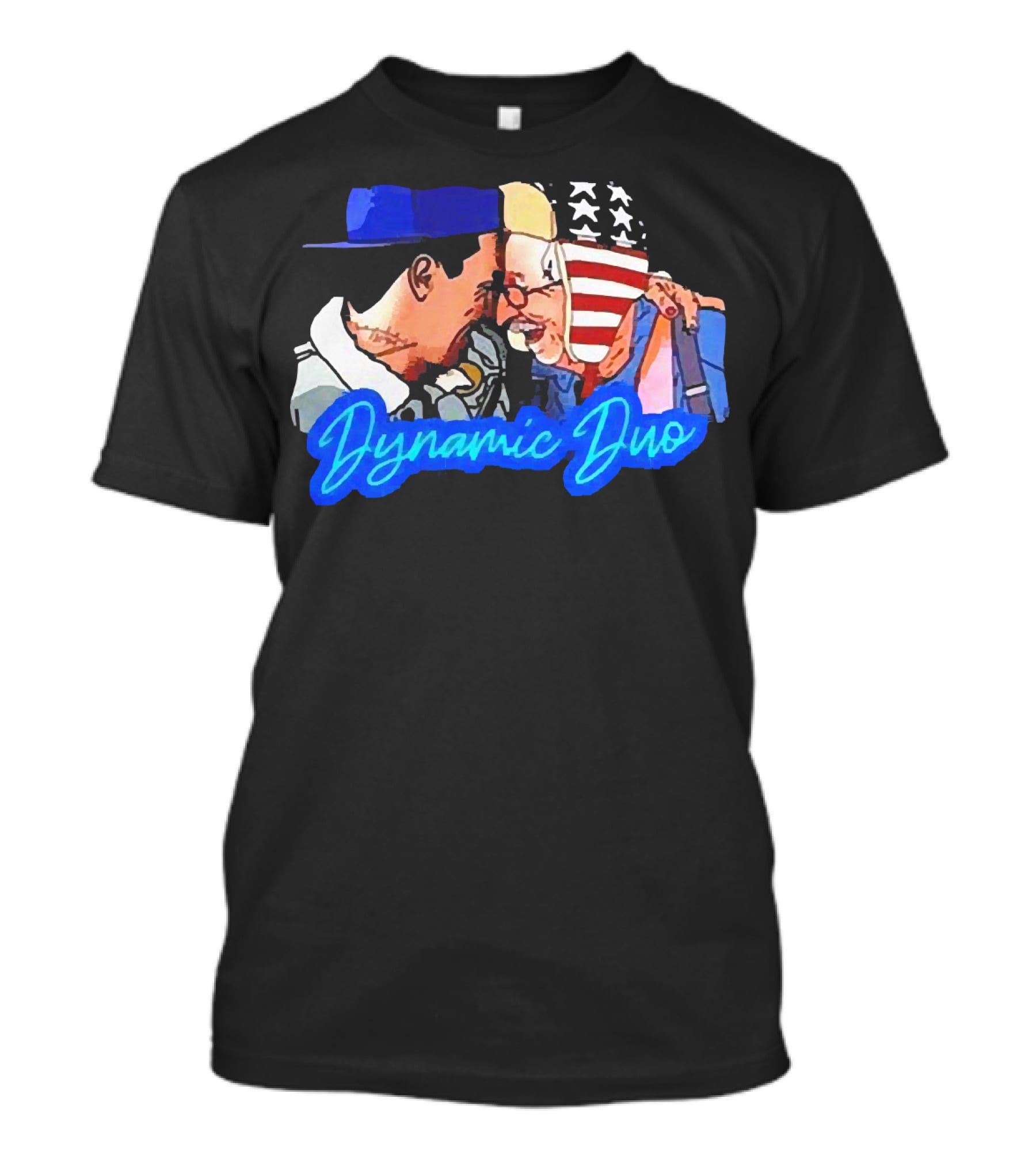 Dynamic Duo Justin Spencer Roy Small Recycled Percussion T-Shirt