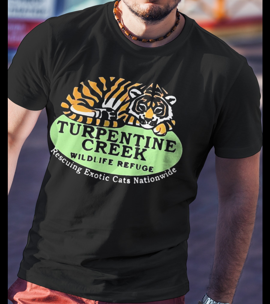 Turpentine Creek Wildlife Refuge Rescuing Exotic Cats Nationwide T-Shirt