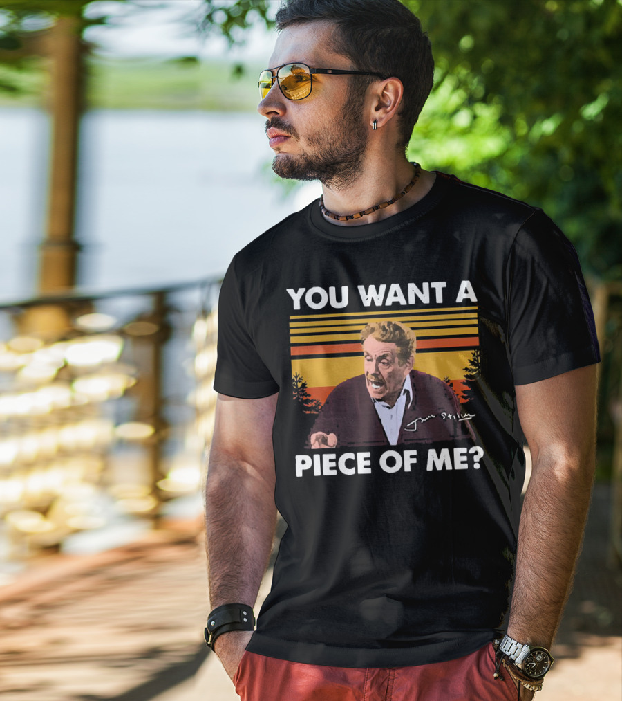 You Want A Piece Of ME Seinfeld Jerry Stiller Character T-Shirt