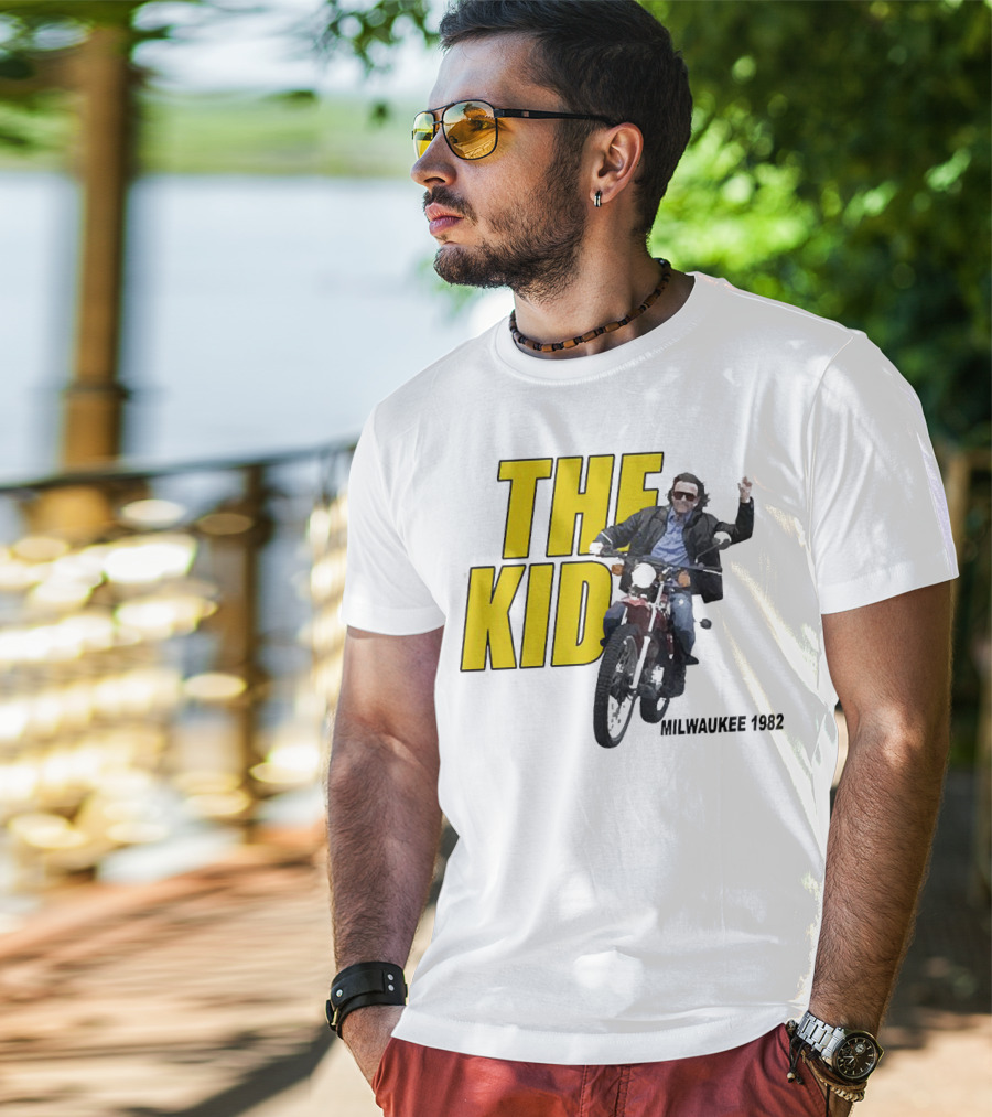 The Kid Milwaukee 1982 Motorcycle Rider T-Shirt