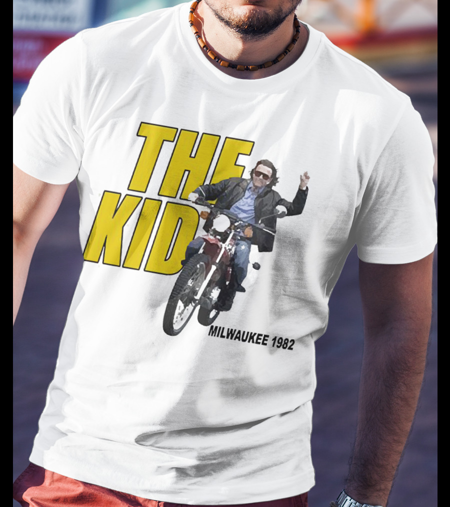 The Kid Milwaukee 1982 Motorcycle Rider T-Shirt