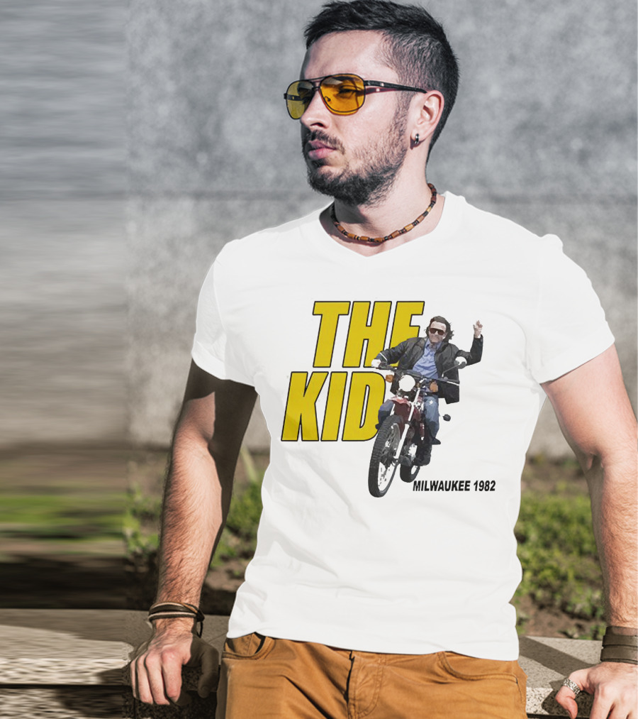 The Kid Milwaukee 1982 Motorcycle Rider T-Shirt
