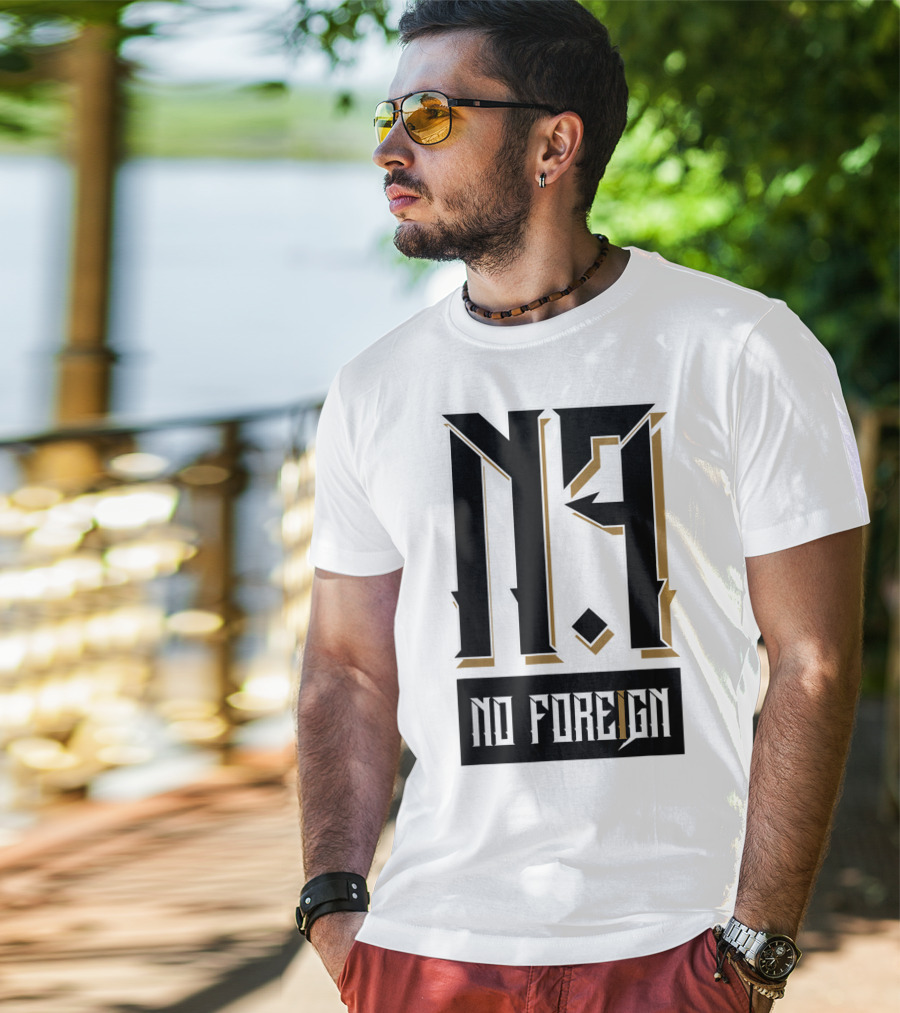 No Foreign Men And Women Indoor Outdoor Wear M9 T-Shirt