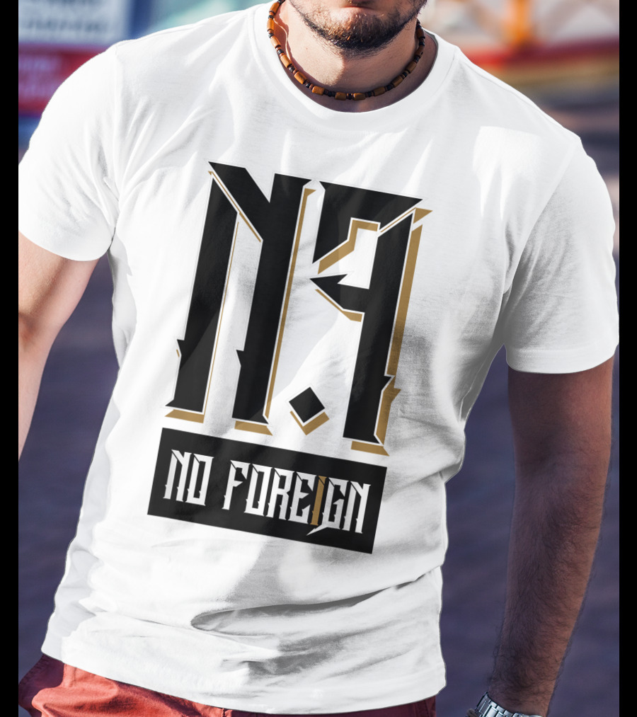 No Foreign Men And Women Indoor Outdoor Wear M9 T-Shirt