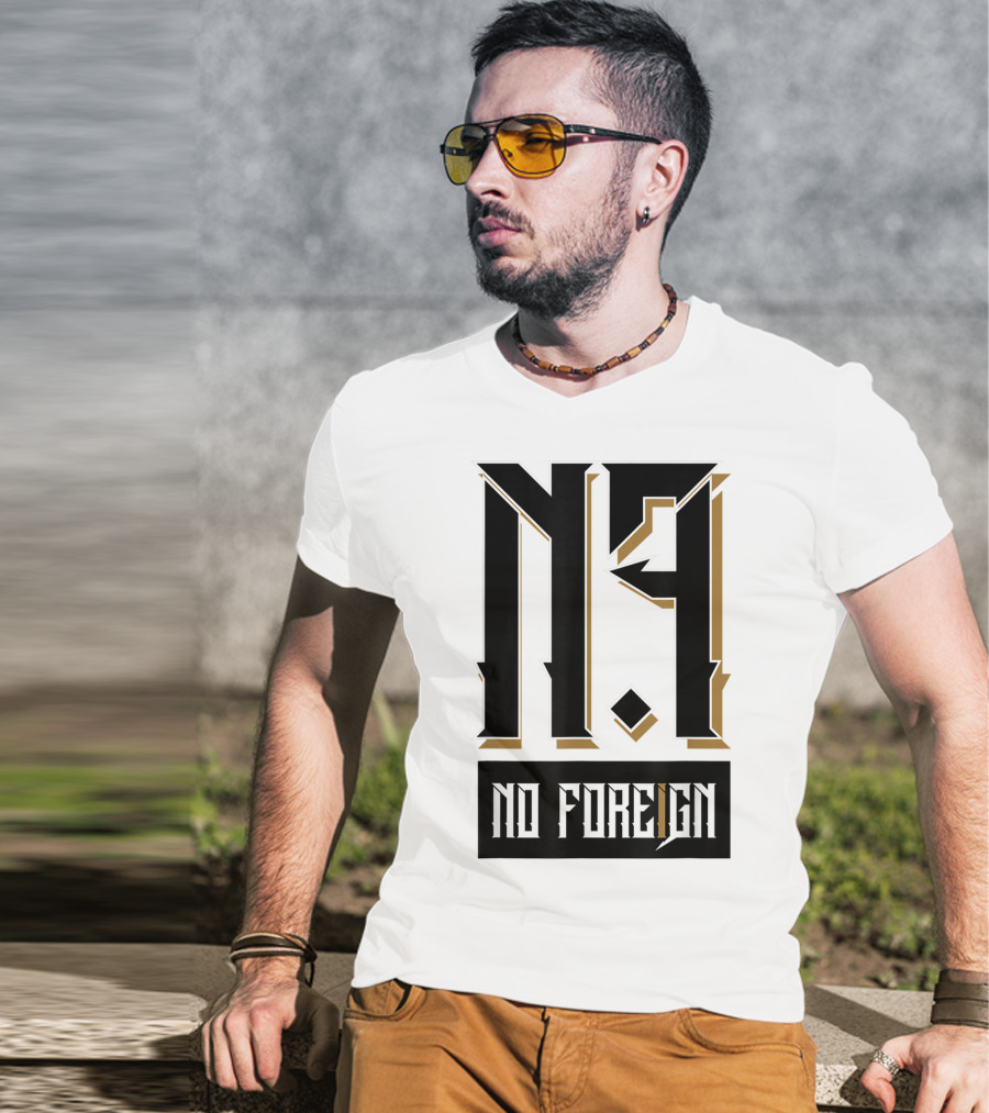 No Foreign Men And Women Indoor Outdoor Wear M9 T-Shirt