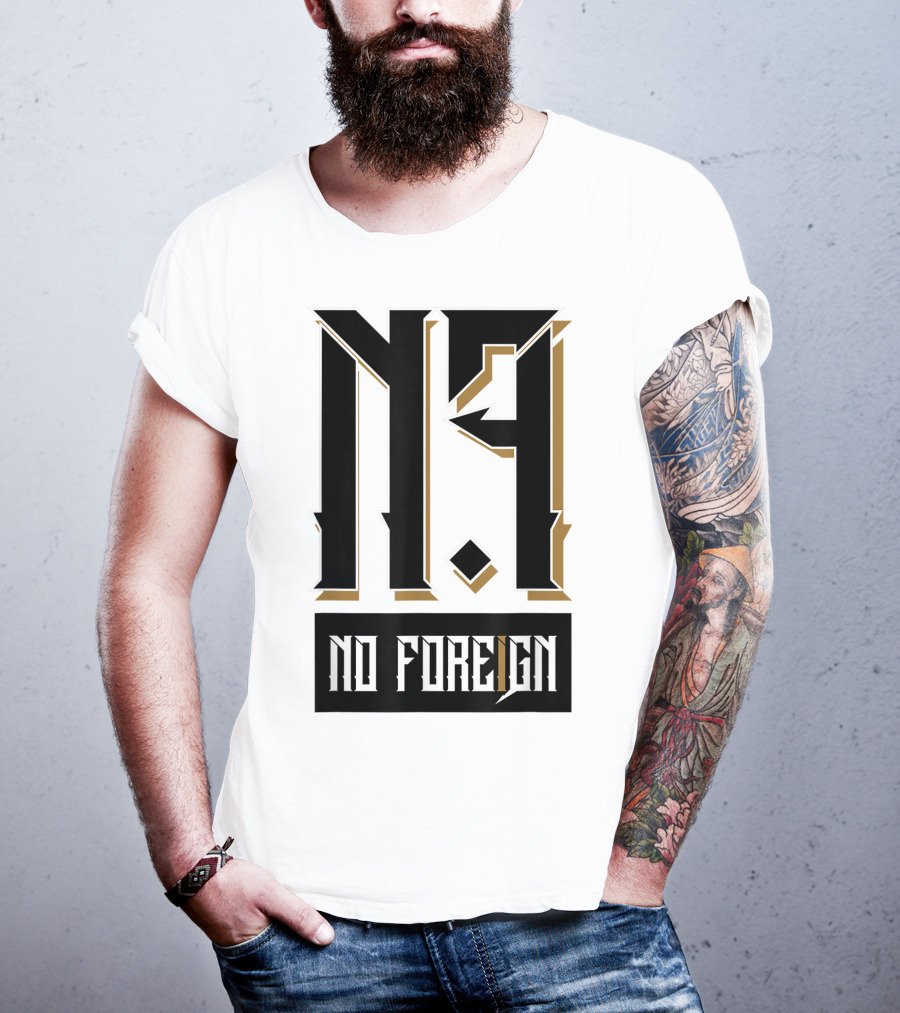 No Foreign Men And Women Indoor Outdoor Wear M9 T-Shirt