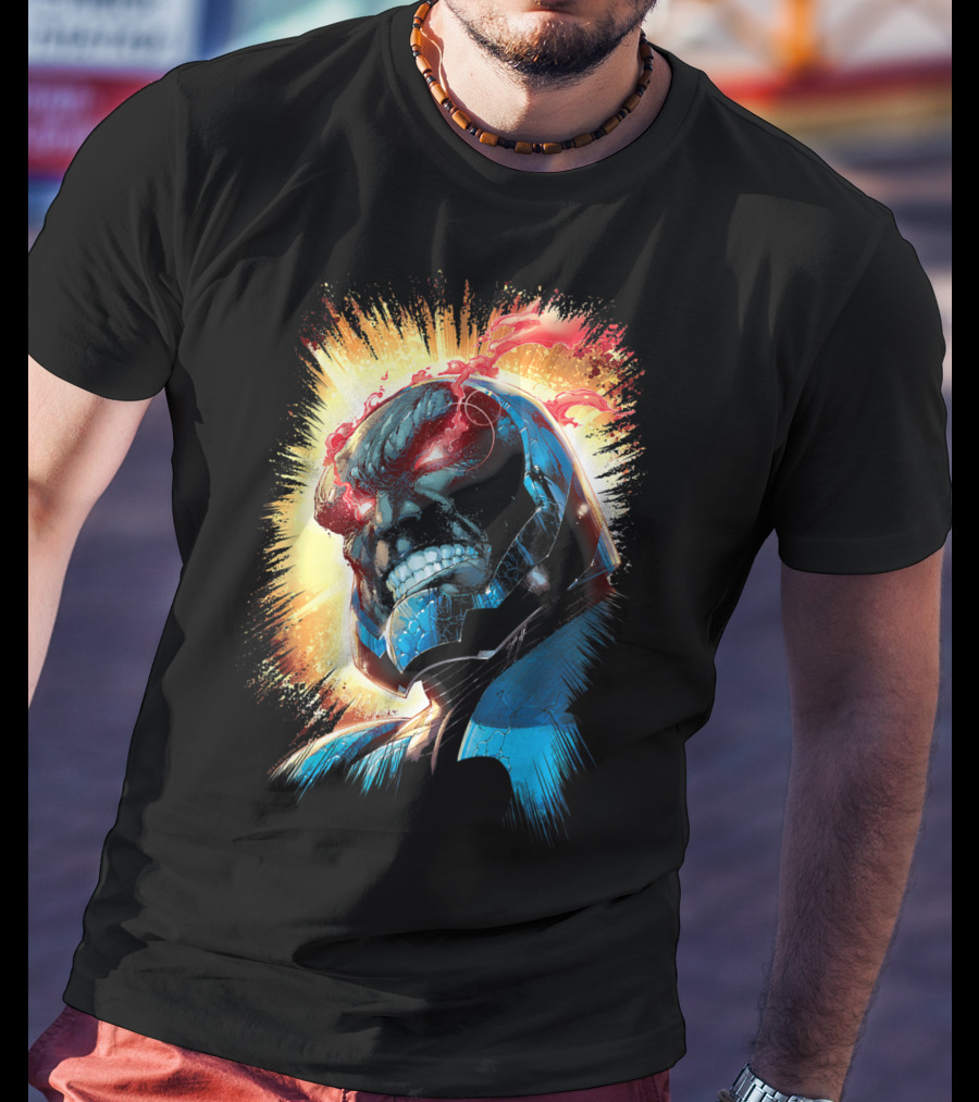 Justice League Darkseid Is Apokolips Omega Beam Wrath T-Shirt