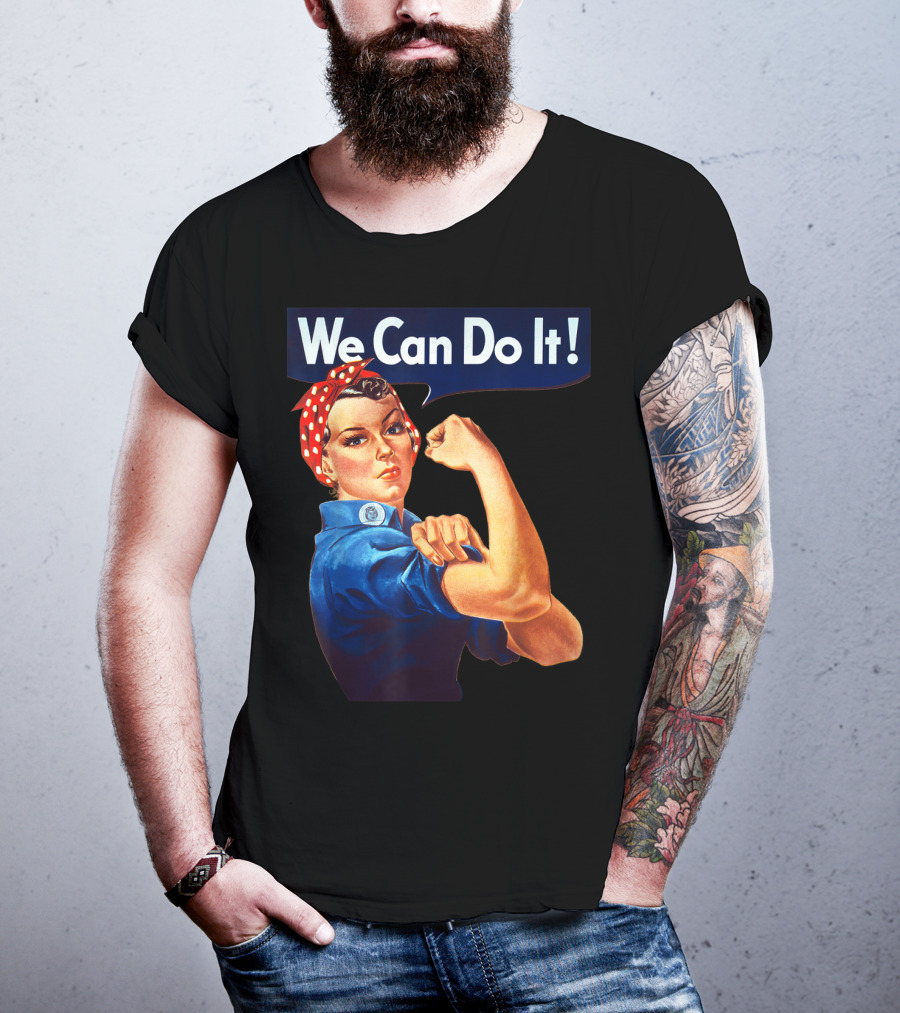 We Can Do It Rosie The Riveter Feminist T-Shirt