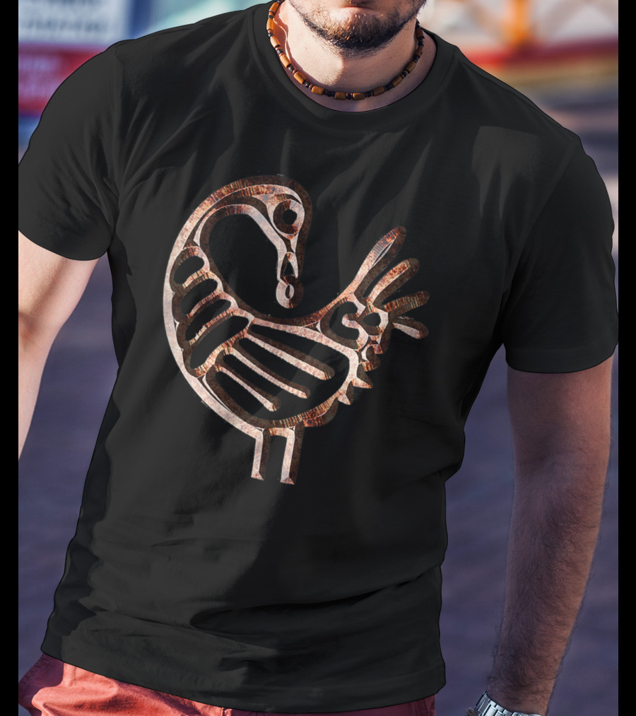 Sankofa Bird Adinkra Symbol African Art Asante African Heritage T-Shirt