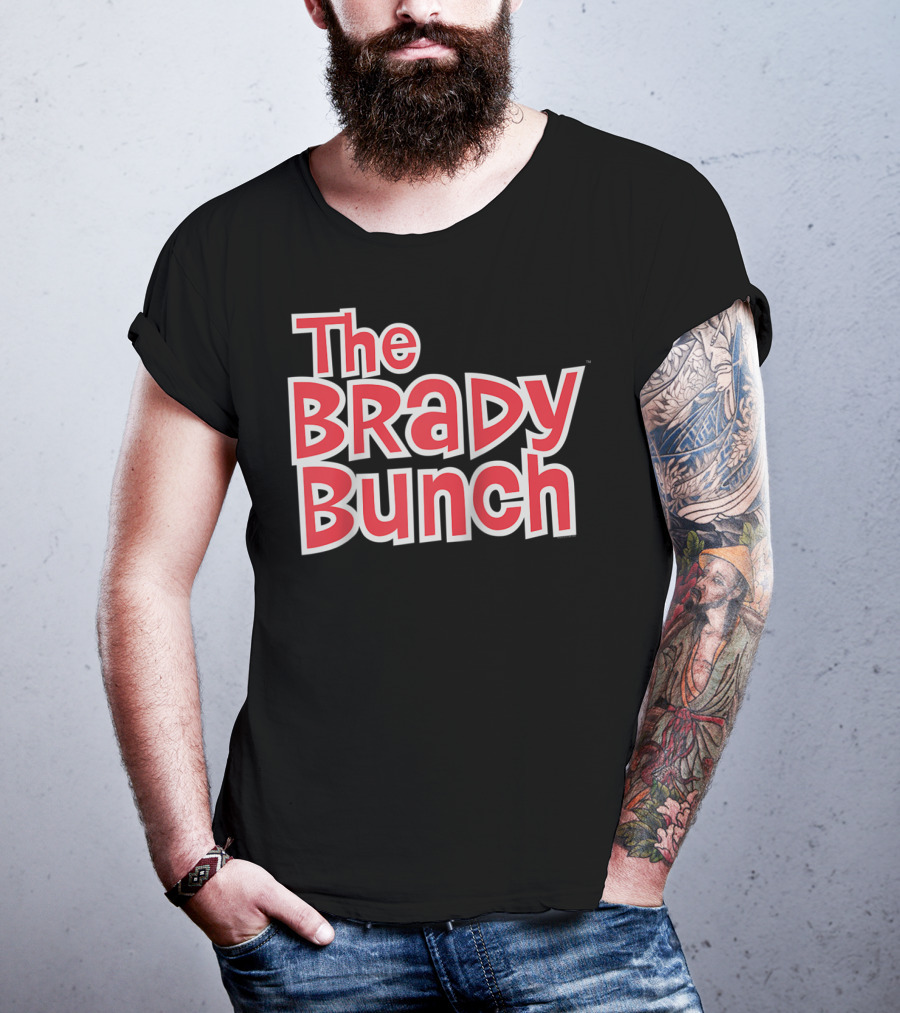The Brady Bunch Classic Logo Retro TV Series T-Shirt