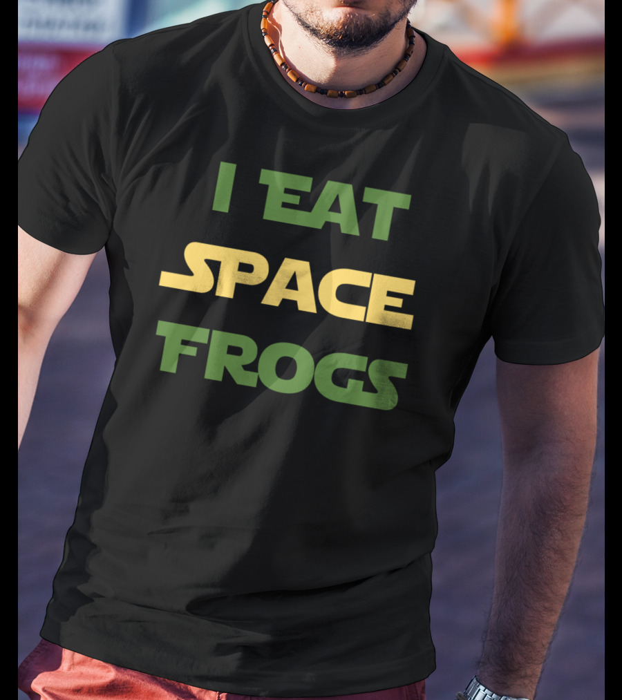 The Child Galaxy I Eat Space Frogs Epic Baby T-Shirt