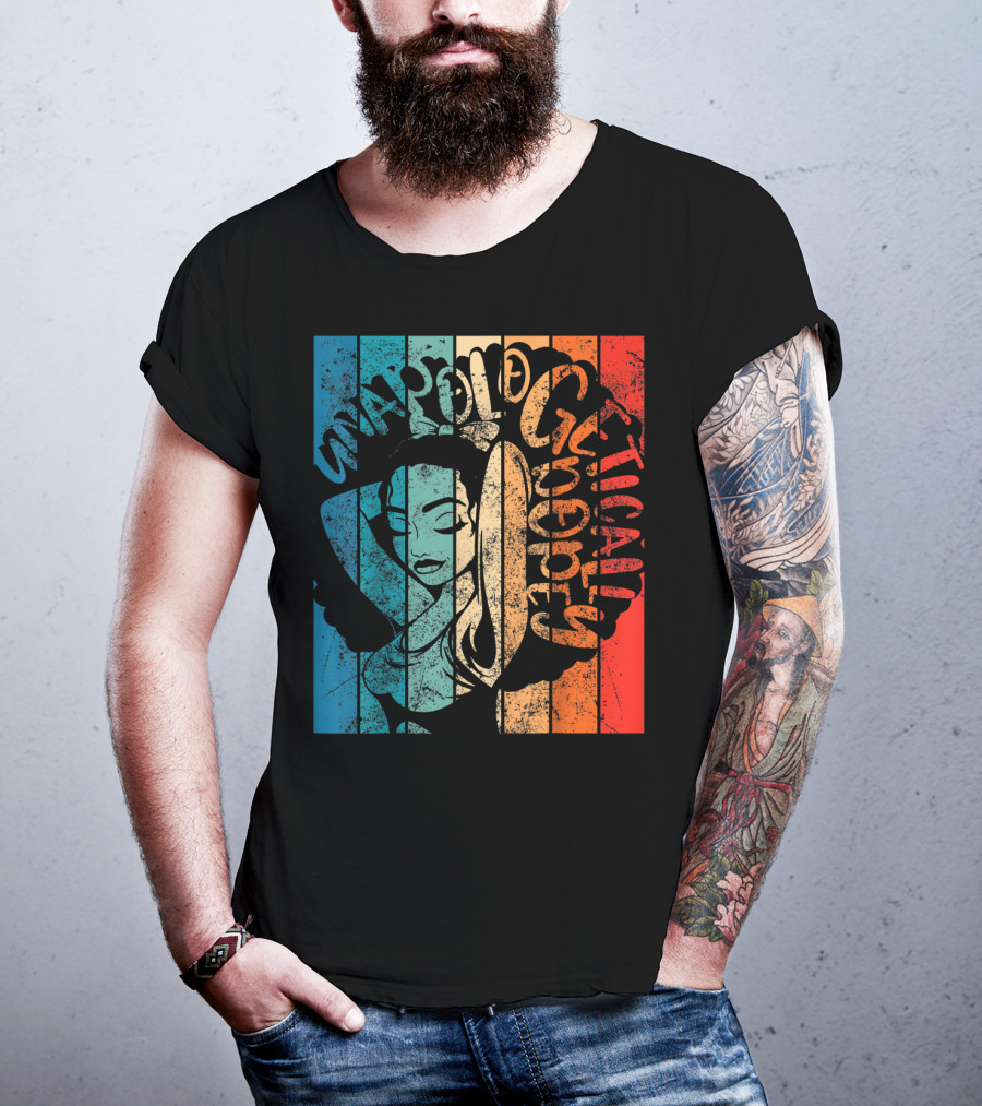 Unapologetically Dope Afro Black Women African T-Shirt