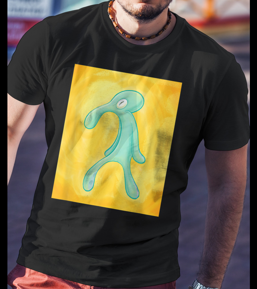 Bold And Brash Squidward Jellyfish Fields Aesthetic T-Shirt