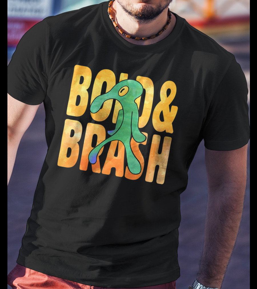 Bold Brash Squidward Painting Meme T-Shirt