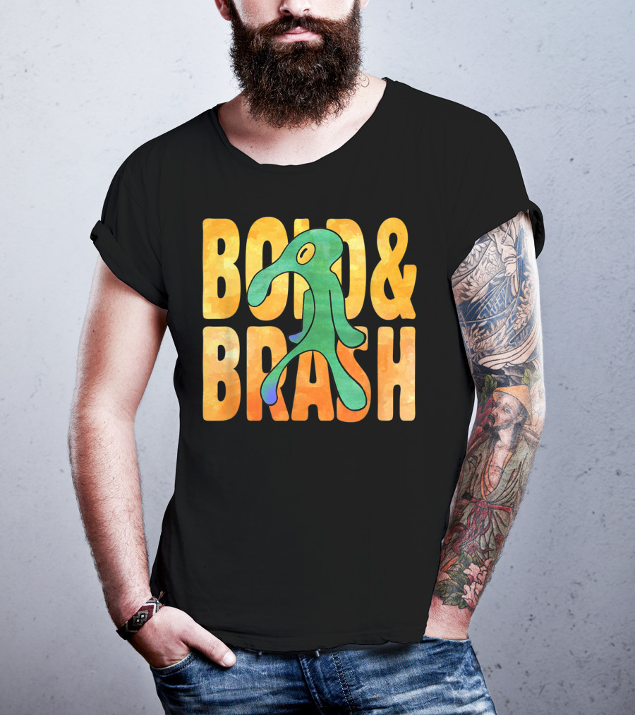 Bold Brash Squidward Painting Meme T-Shirt