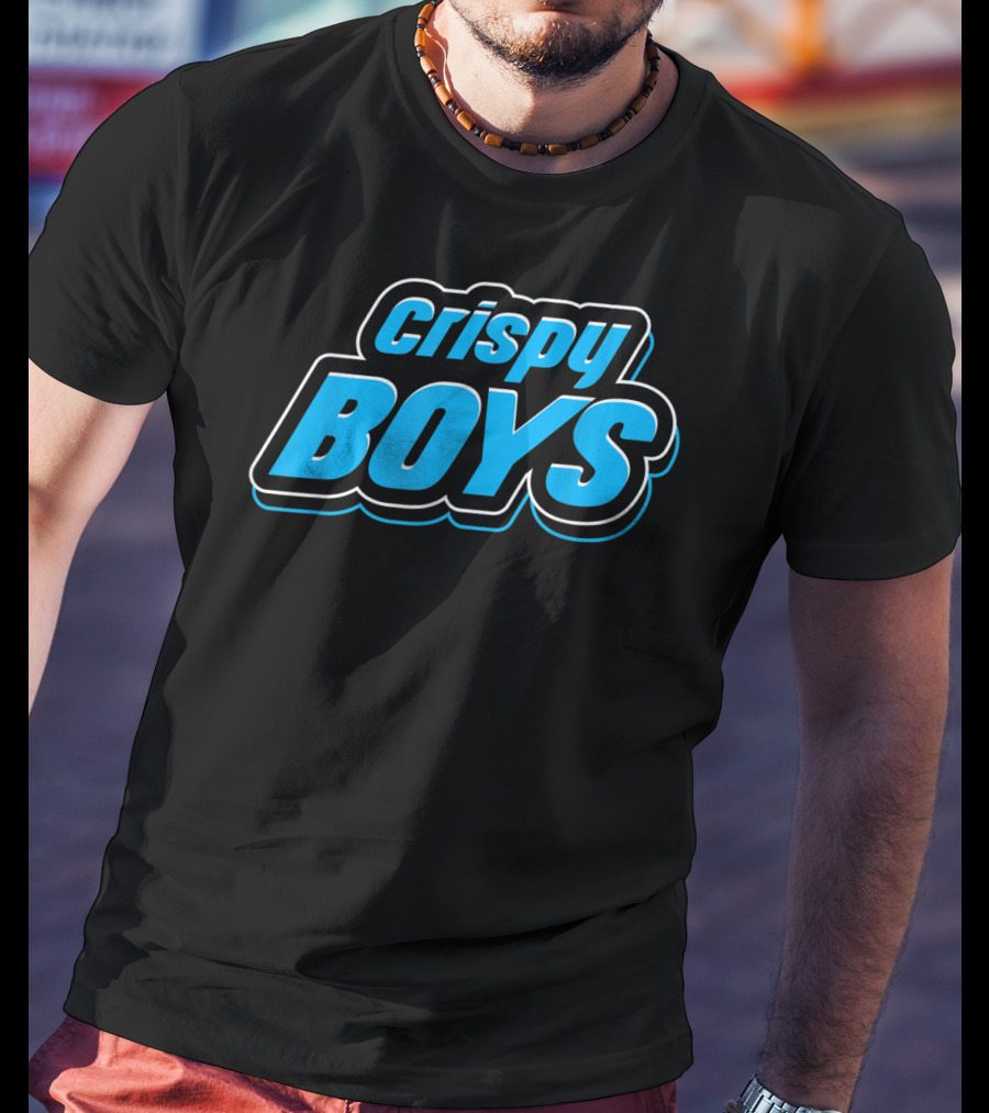 Crispy Boys Middle Class Funny Drinking T-Shirt